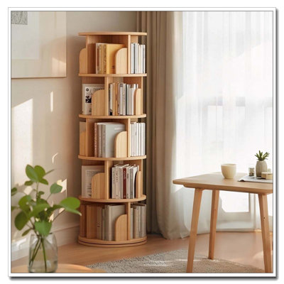Bibliothèque rotative à 5 niveaux, 360 °