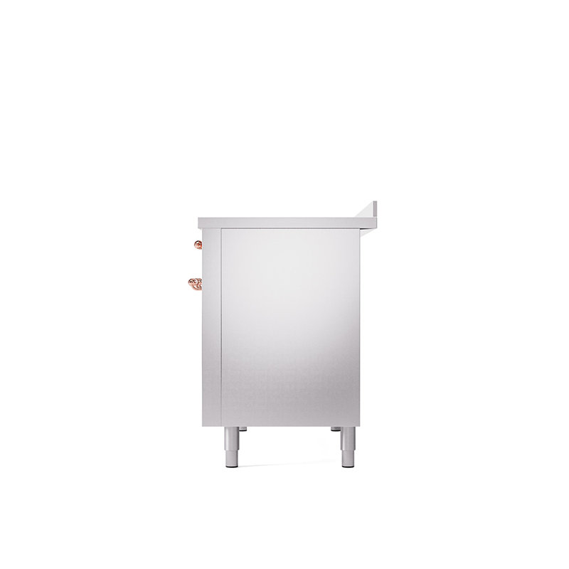ILVE Nostalgie II 48 in Induction Range, Stainless Steel/Copper