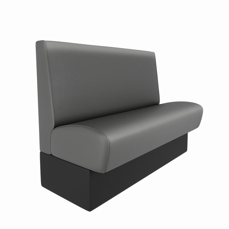 Single Booth (Final Assembly Req.), Quick Ship - Next Day, Ebony, 42" H x 30"W x 24"D