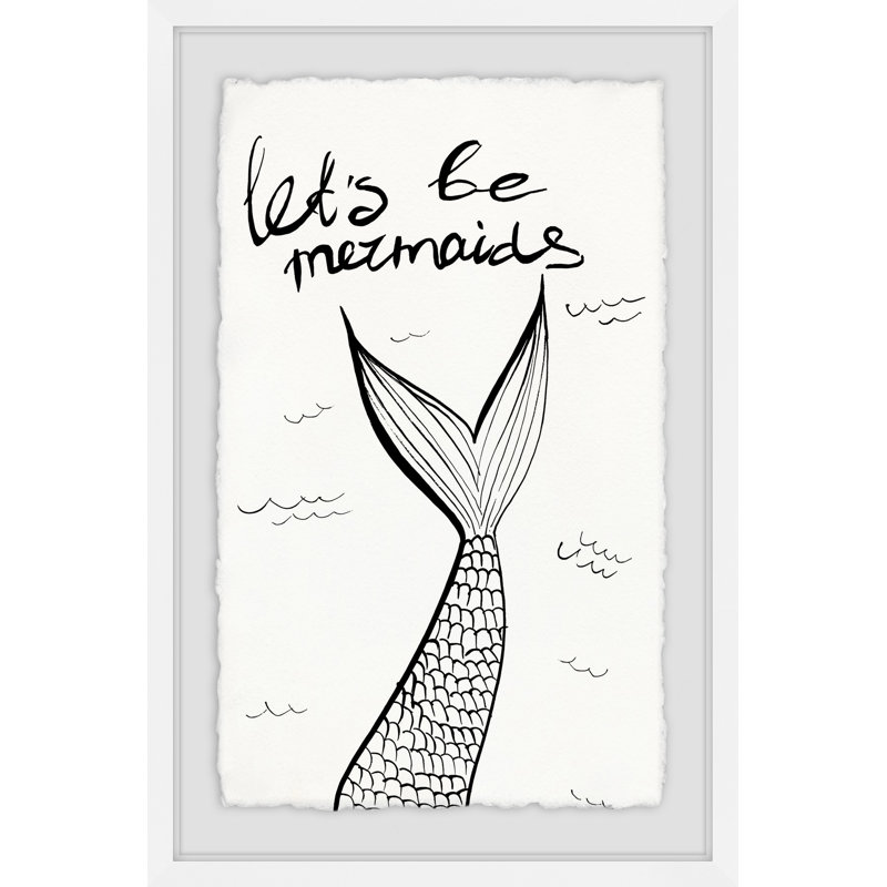 Lets Be Mermaids - Print, 91cm H x 61cm W
