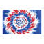 Nappe Tie-Dye Patriotic Star 60 x 120 pouces
