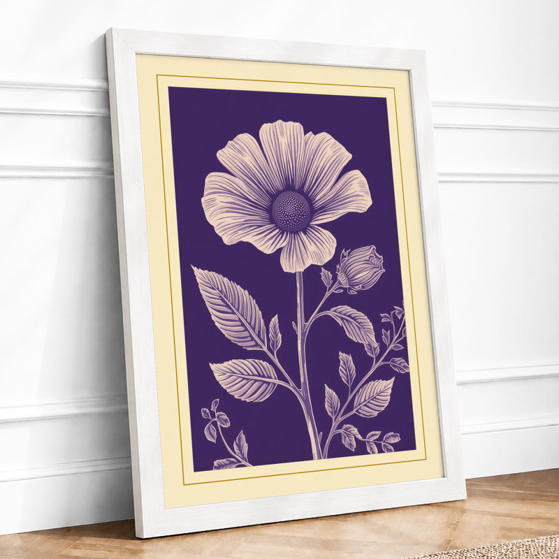 Bloom Botanical - Print, A4 - 29.7 x 21.0 cm, White