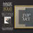 Soft Slate II -Framed Print - Restickable