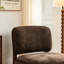 Chaise d'appoint moderne sans accoudoirs l 25,5 po avec pieds en bois massif-1784232626