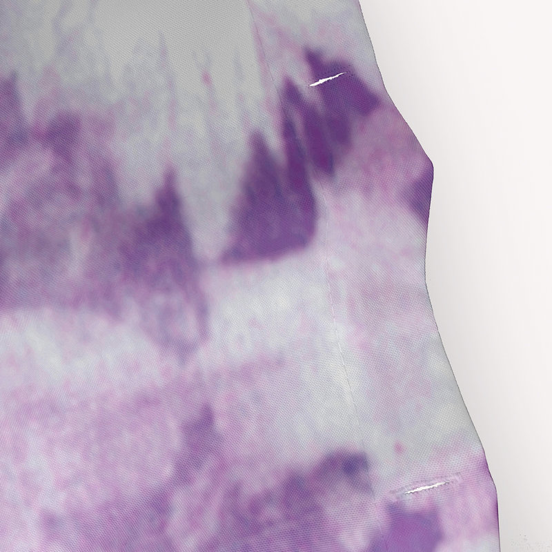 Pembrook Floral Shower Curtain, Purple