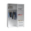 Mijah 3 Door Manufactured Wood Wardrobe-921942719