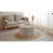 Wood Top Coffee Table with Solid Base-2145303859