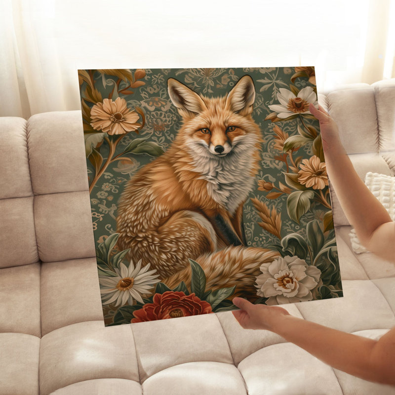 Animaux, animaux, William Morris, H 28 po x l 28 po