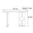New Chinese Style Black Walnut Console Table