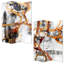 Cloison pliante 3 panneaux 48 po x H 72 po