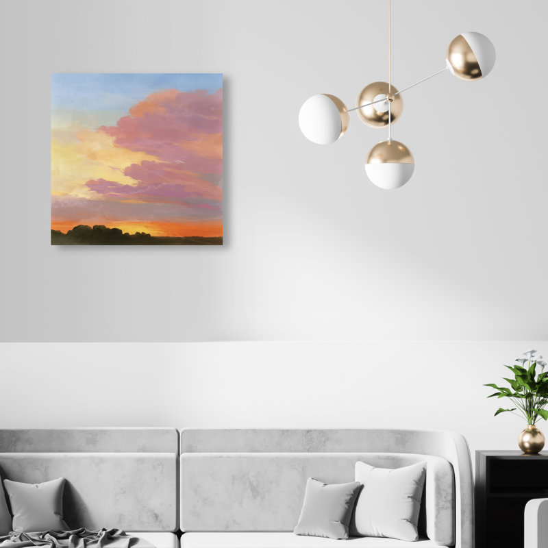 Perfect Sunset Print by Oliver Gal, 20" H x 20" W, Gallery Wrapped