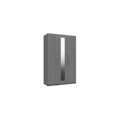 Niemeyer 3 Door Manufactured Wood Wardrobe