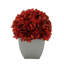 Arrangement d'hortensias bourgogne en tissu synthétique en pot-1553681573-1488260805