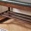 Banc de rangement rembourré pour chaussures-131248718