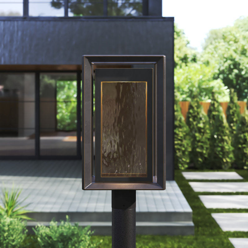 McMillan Large LED Post Lantern from