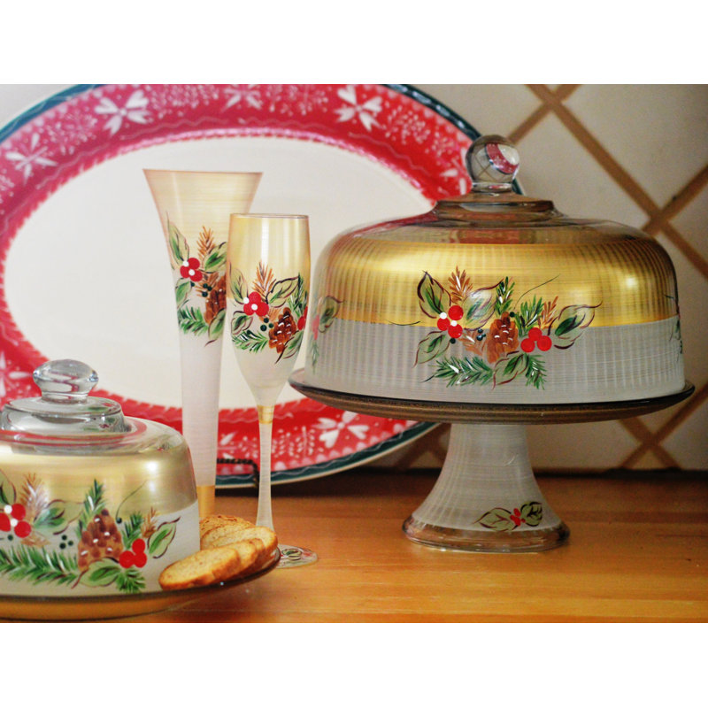 Ducharme Glass Cake Stand
