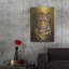 Bungalow Rose «Eye of the Storm» par Barbara Keith, art mural en métal, 16 po x 24 po-794219117
