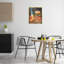 Art mural romantique sur toile avec cadre romantique "Wine & Cheese" par Mardell Schuster-1465599056-1465599058