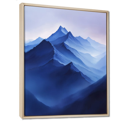 Graycelynn Alaska Snow Capped Summit at Twilight I - Alaska, reproduction d'art sur toile encadrée