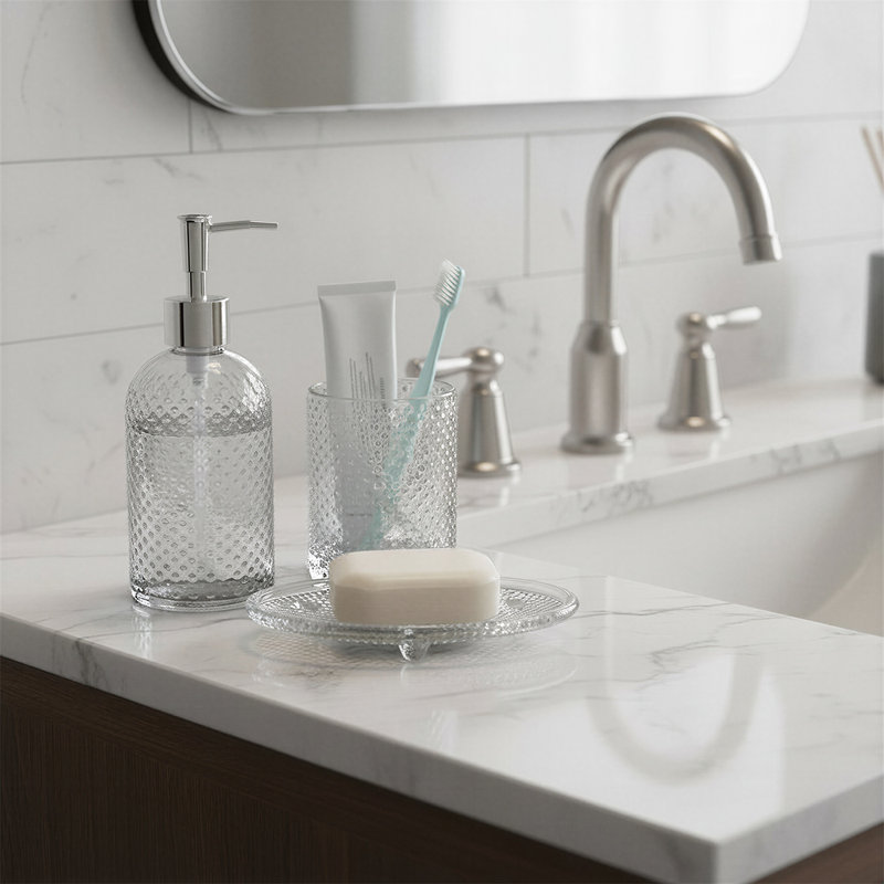 Ensemble d'accessoires de salle de bain