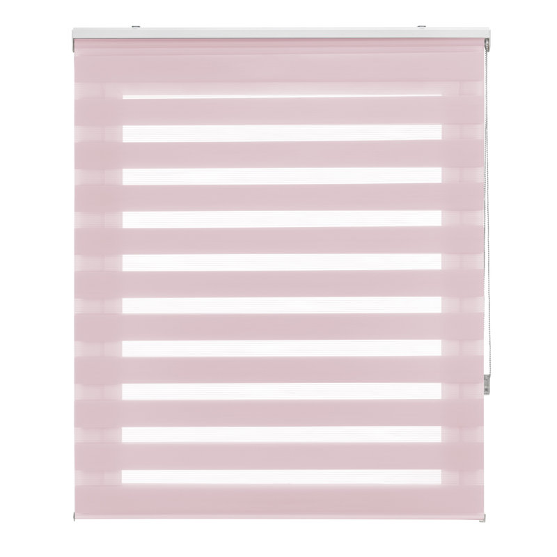 Semi Sheer Zebra Shades, 160x250, pink