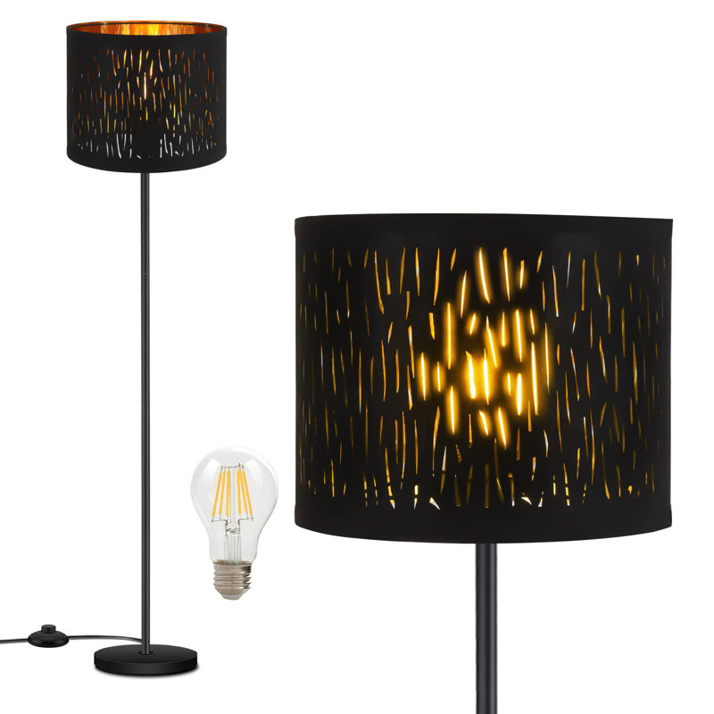 Lampe sur pied traditionnelle 58 po Drost