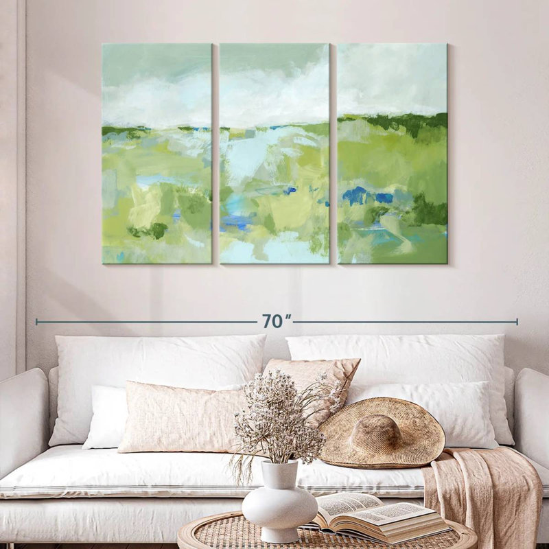 Avery Spring Green I, 32" H x 50" W
