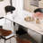 Italian Minimalist Slate Dining Table-639896973