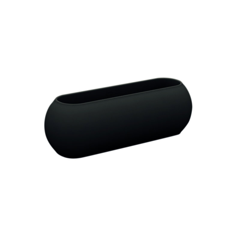 Pal Resin Pot Planter, Black