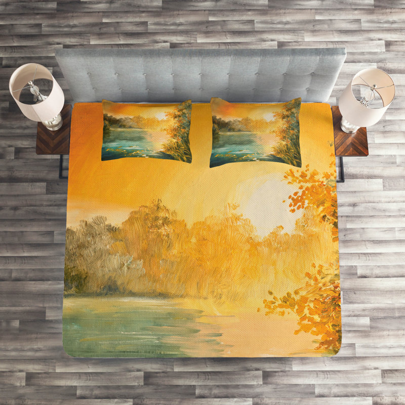 Rustic Polyester Coverlet