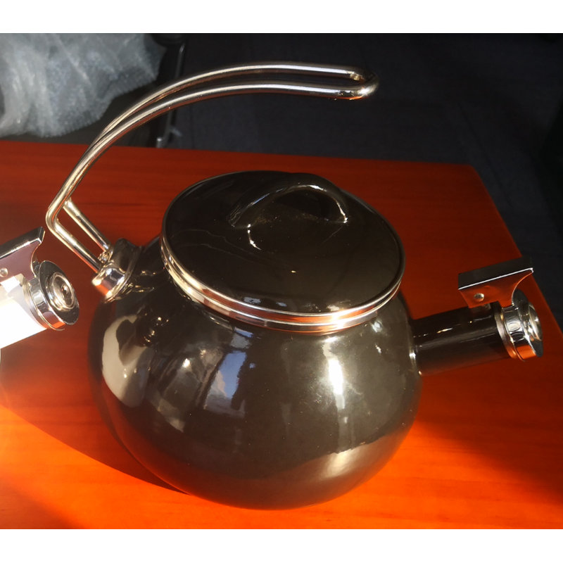 ENAMEL TEAPOT