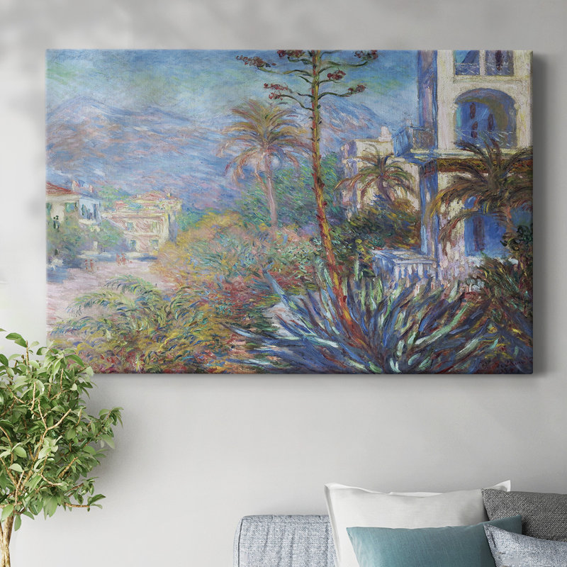 Villas at Bordighera-Gallery Wrapped Canvas, 8" H x 12" W