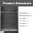 55''-59'' W x 72'' H Sliding Frameless Shower Door-108741528