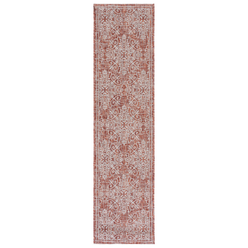 Tapis oriental d'intérieur / extérieur Ajna Performance, Tapis de couloir 2 pi 2 po x 9 pi