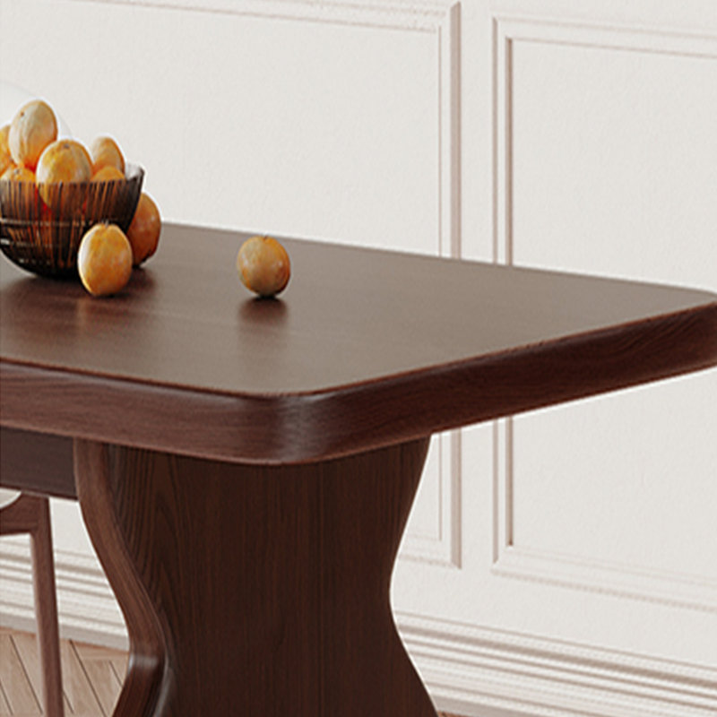 Elray Ash Solid Wood Dining Table, 31.49" W x 62.99" L
