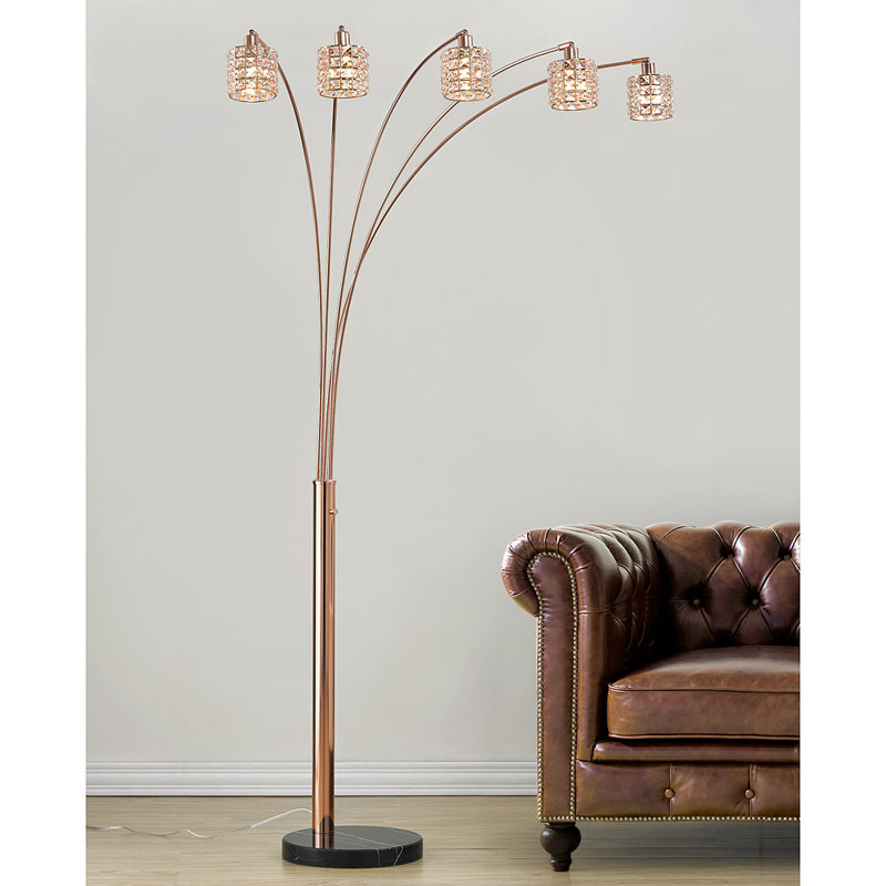Maines 83'' Copper Tree Floor Lamp