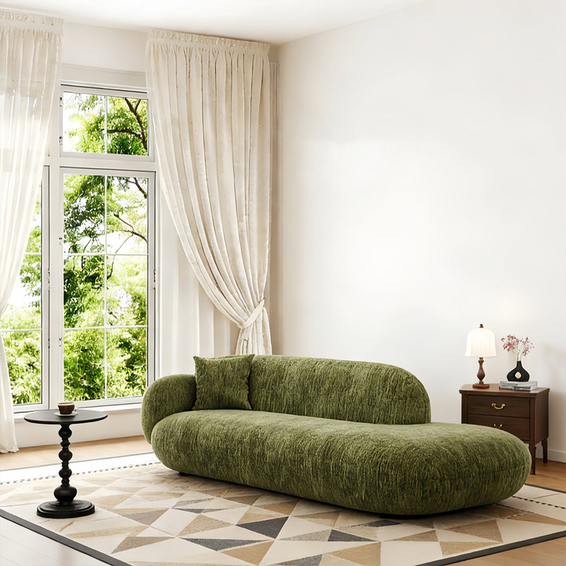 Fauteuil de princesse 59,06 po vert italien minimaliste