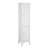 Benicio Freestanding Linen Accent Tower Cabinet with Faux Louvred Doors and Adjustable Shelf-355537215