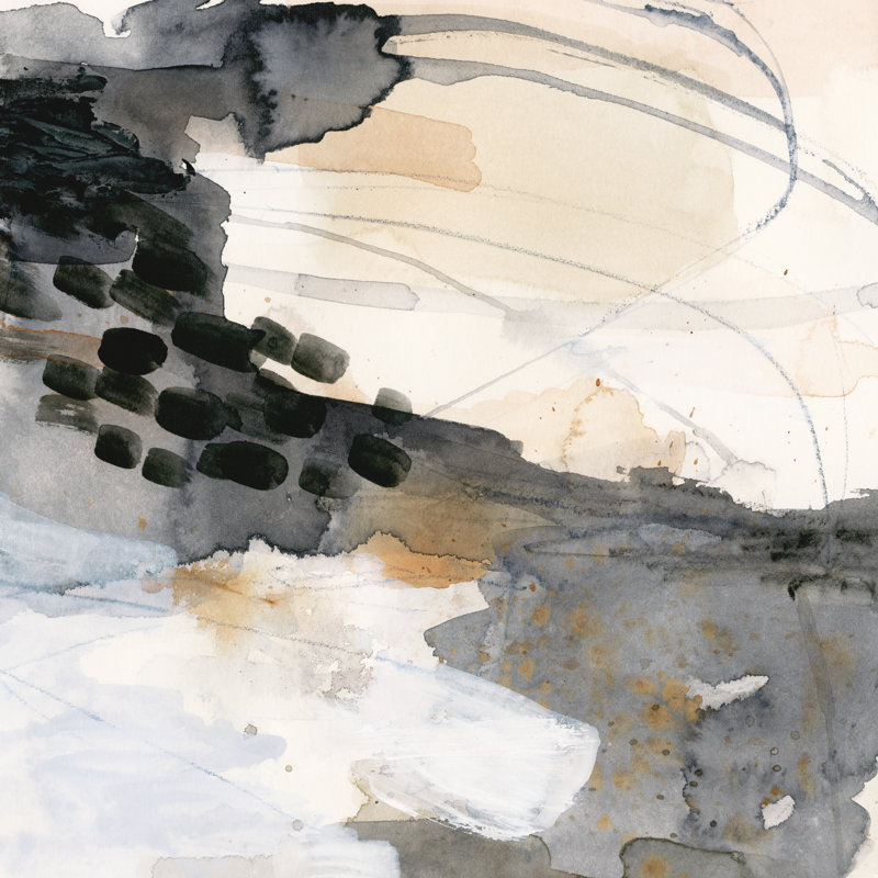 Neutral Flock I by Victoria Barnes - Wrapped Canvas Painting, 91cm H x 91cm W x 3.8cm D