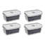 ZWILLING Fresh & Save 4-Pc Small Glass Vacuum Sealer Food Storage Containers With Airtight Lids