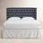 Matt Upholstered Cotton Wingback Headboard-379584859