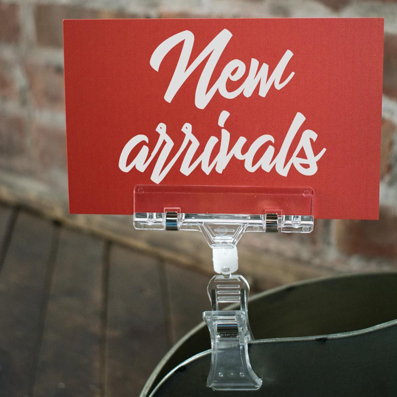 New Arrivals Sign