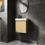 Meuble-lavabo de 20 po avec lavabo et rangement en céramique-1341963864