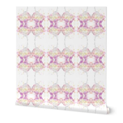 Misty Geometric Wallpaper