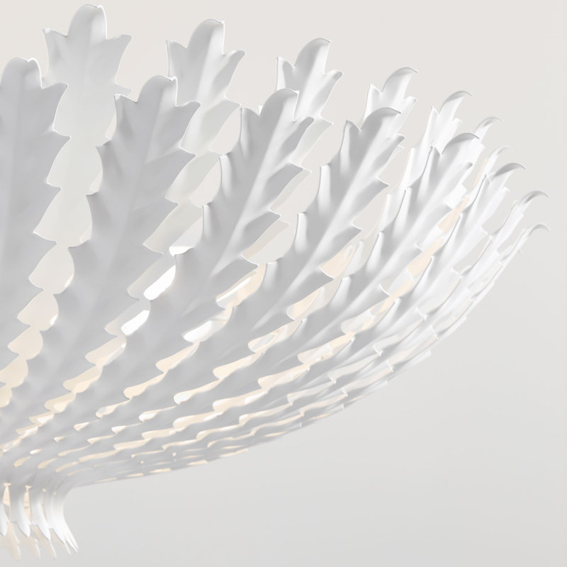 AERIN Hampton Wall Light, Plaster White