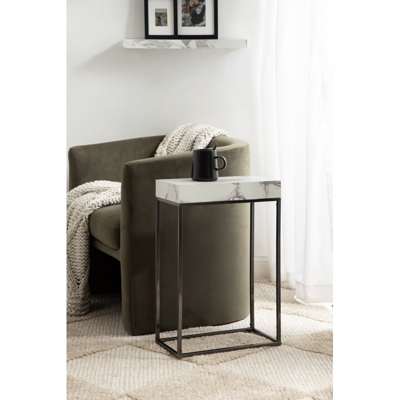 Cronus Solid Wood End Table