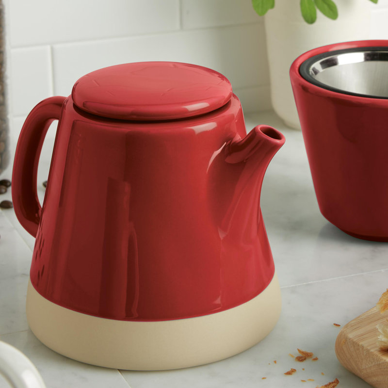 Rachael Ray 5 Cup Pour Over Coffee Maker, Red