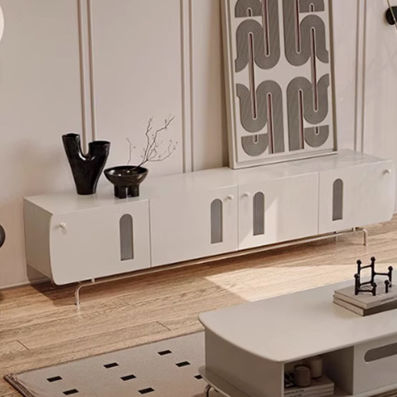 Meuble télé moderne de style crème moderne