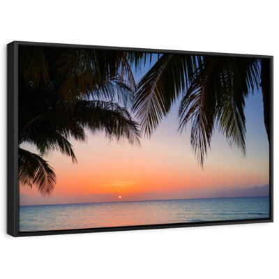 Cayo  Beach Sunset Canvas Print