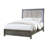 Chawn Grey Panel Bed With LED-99451825